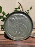 T Rex Fossil Plate