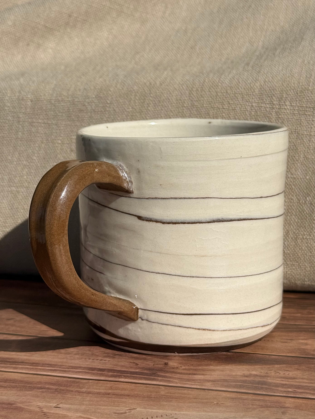 Twisted Clay Mug #444