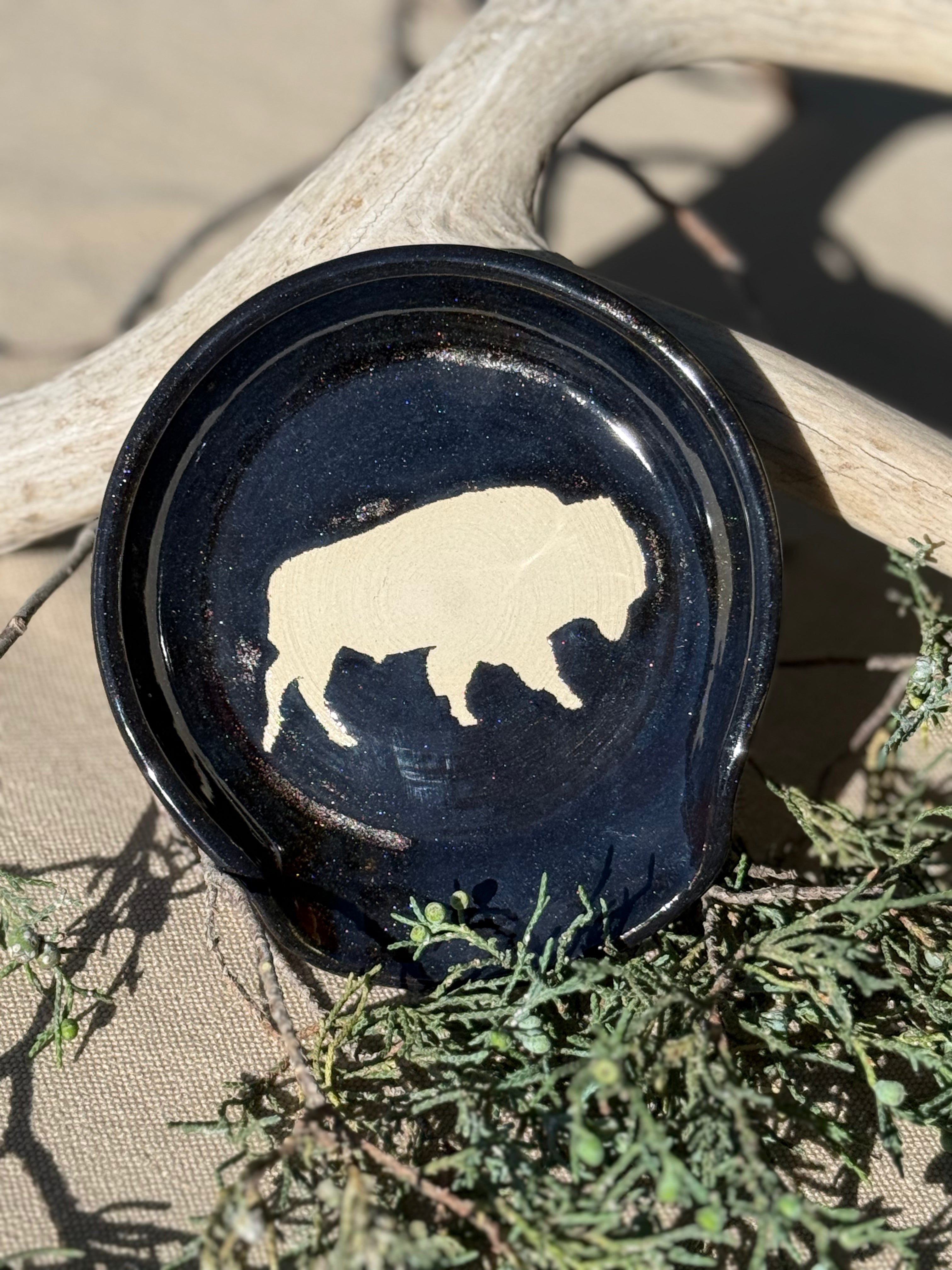 Bison Spoon Rest