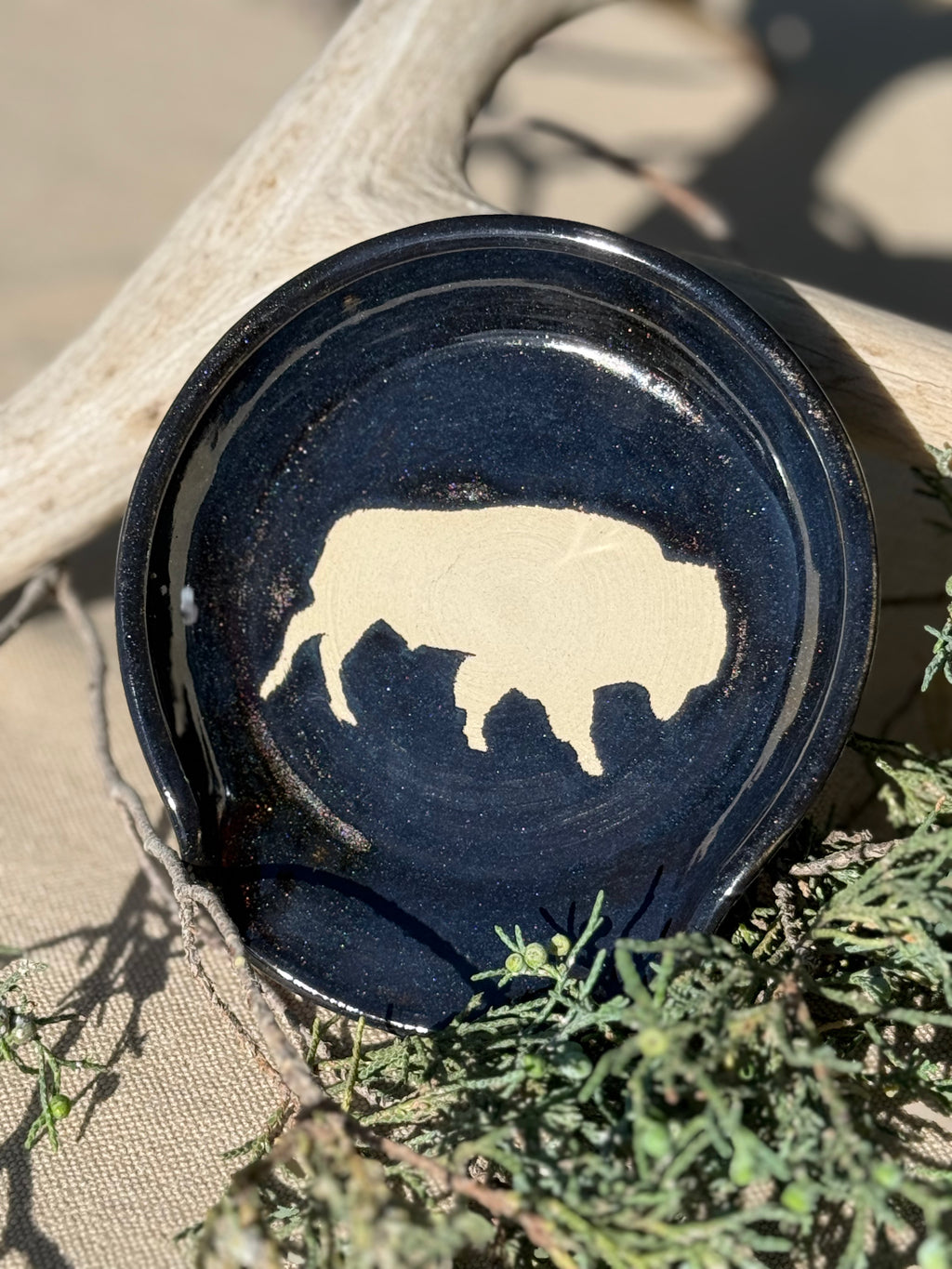 Bison Spoon Rest