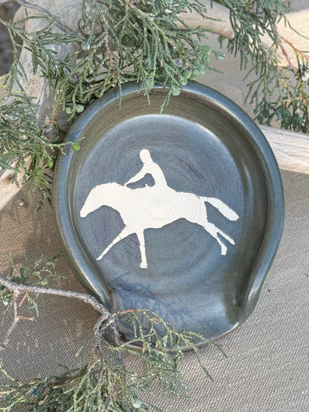 Horse & Rider Spoon Rest
