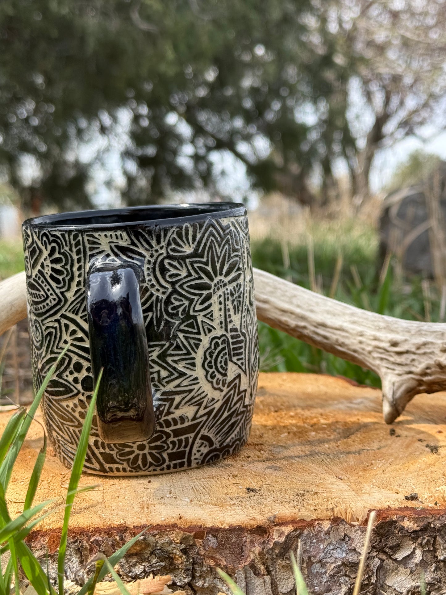 Desert Scene + Zendoodle Mug
