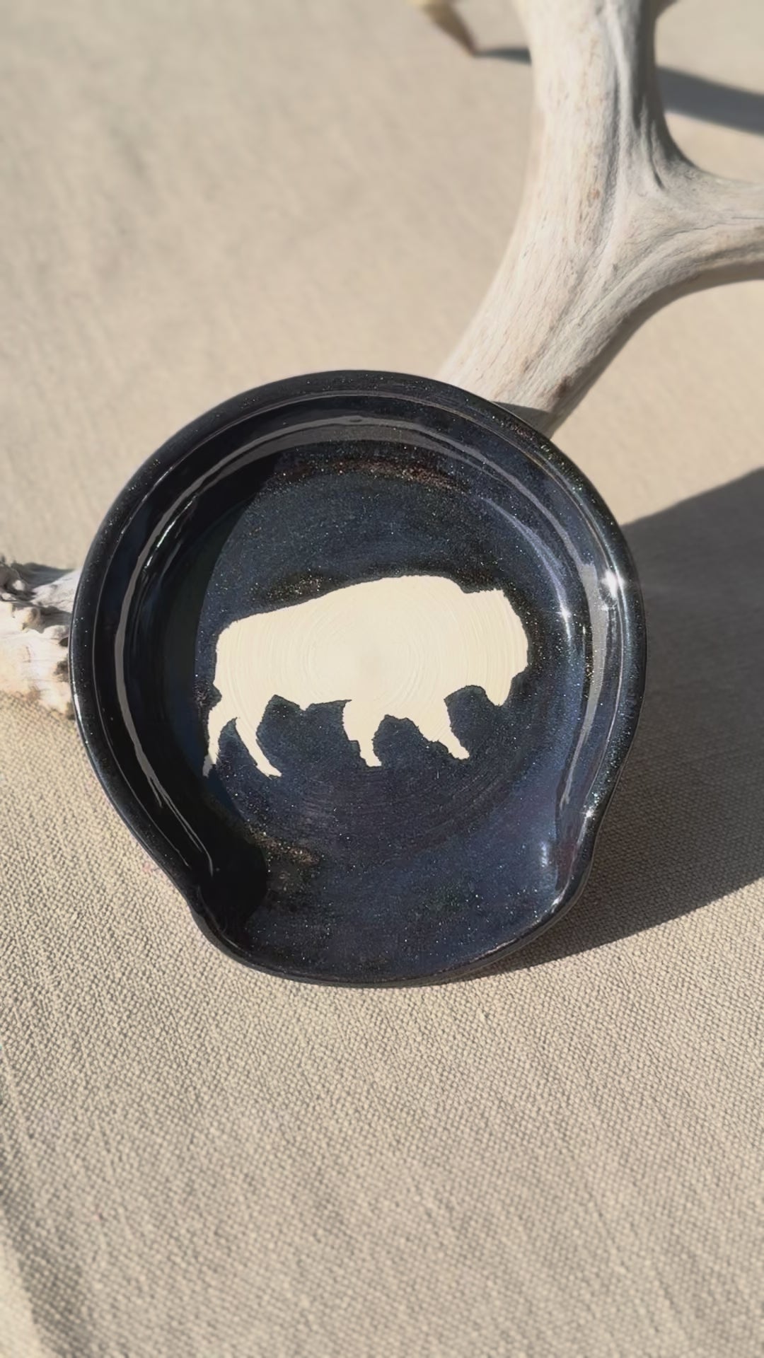Bison Spoon Rest